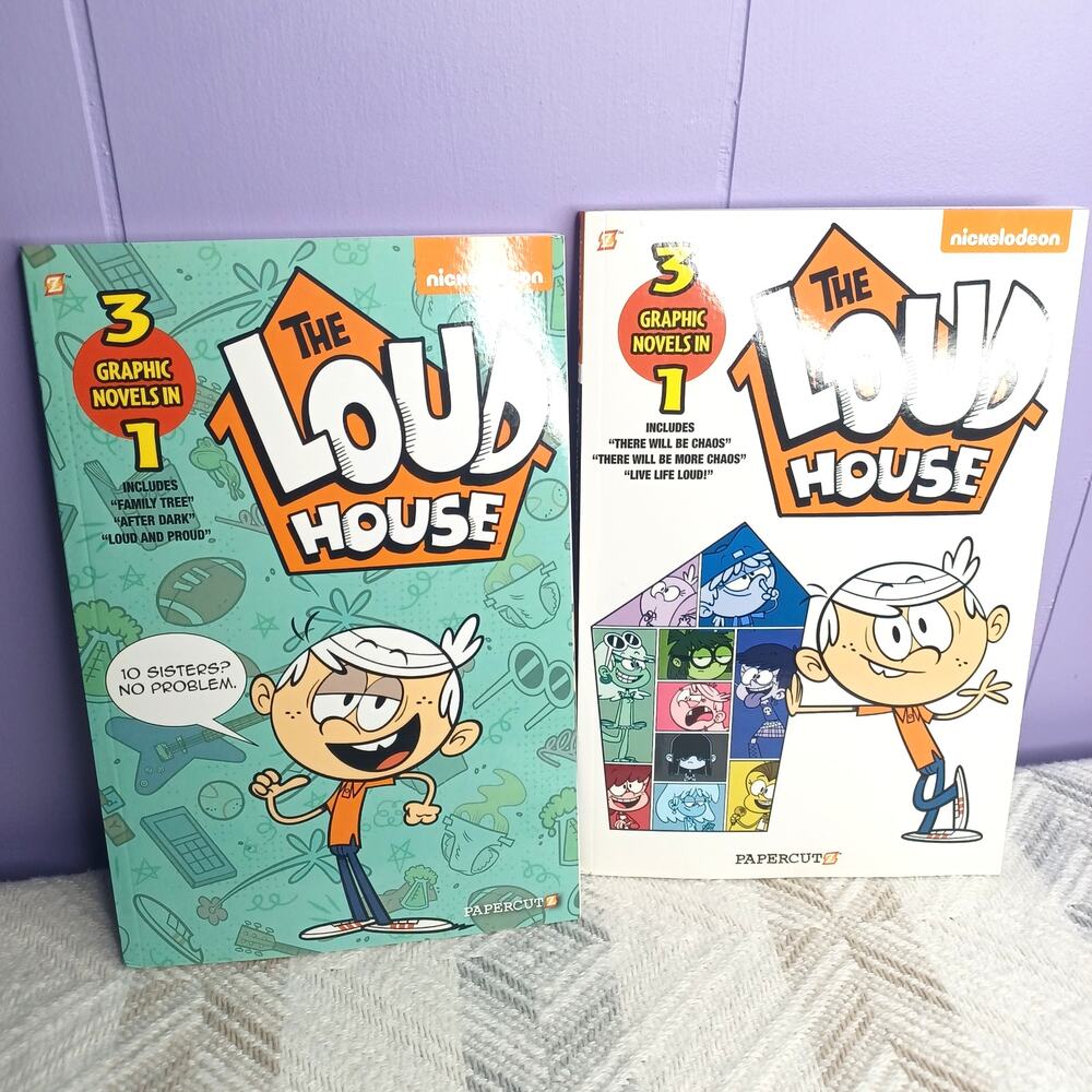 The Loud House (Nickelodeon) Set of 2 Books